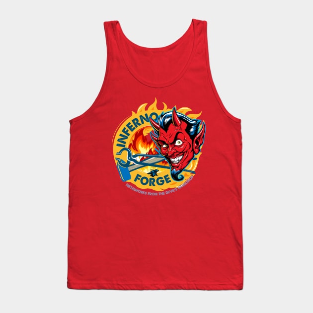 Inferno Forge Tank Top by spicoli13